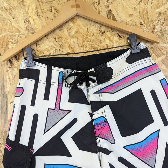 Quiksilver Board Shorts Surfwear Beach Summer Holiday Swimwear Pocket Mens 28 - Picture 2 of 7